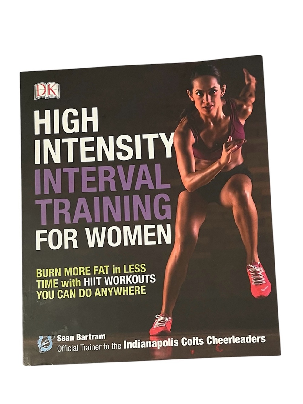 DK High Intensity Interval Training for Women - Purple & Black Cover